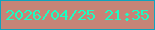 文字の大きさ：5、枠の色：10a4be、背景の色：c78477、文字の色：1bfec3 無料ブログパーツのブログ時計