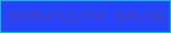 文字の大きさ：1、枠の色：10c2b3、背景の色：2544fc、文字の色：4841be 無料ブログパーツのブログ時計