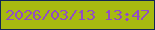 文字の大きさ：4、枠の色：112654、背景の色：a7ba10、文字の色：924cc4 無料ブログパーツのブログ時計