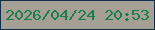 文字の大きさ：4、枠の色：112d4a、背景の色：a59f96、文字の色：1b7d4a 無料ブログパーツのブログ時計