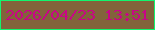 文字の大きさ：2、枠の色：11f56e、背景の色：82633b、文字の色：c80686 無料ブログパーツのブログ時計