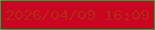 文字の大きさ：1、枠の色：12b042、背景の色：c90522、文字の色：b22917 無料ブログパーツのブログ時計