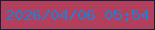 文字の大きさ：2、枠の色：132438、背景の色：b23f5b、文字の色：207ed5 無料ブログパーツのブログ時計