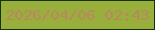 文字の大きさ：1、枠の色：13330a、背景の色：98af3c、文字の色：bb8761 無料ブログパーツのブログ時計