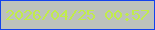 文字の大きさ：5、枠の色：1342ec、背景の色：bdc2bc、文字の色：c1ec4b 無料ブログパーツのブログ時計