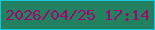 文字の大きさ：3、枠の色：13c7e1、背景の色：24815f、文字の色：a0076e 無料ブログパーツのブログ時計
