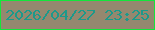 文字の大きさ：5、枠の色：13e63b、背景の色：94886f、文字の色：1c998b 無料ブログパーツのブログ時計