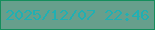 文字の大きさ：5、枠の色：158e5c、背景の色：679f8c、文字の色：20b0b3 無料ブログパーツのブログ時計