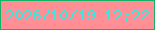 文字の大きさ：3、枠の色：15b365、背景の色：ff8e95、文字の色：37eae1 無料ブログパーツのブログ時計