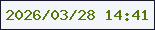 文字の大きさ：1、枠の色：16172a、背景の色：f4f5f8、文字の色：547509 無料ブログパーツのブログ時計