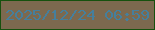 文字の大きさ：1、枠の色：16510e、背景の色：7c694f、文字の色：457f9d 無料ブログパーツのブログ時計