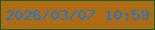 文字の大きさ：1、枠の色：16601c、背景の色：af6b12、文字の色：1b76d4 無料ブログパーツのブログ時計