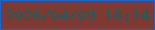 文字の大きさ：2、枠の色：1665d5、背景の色：7f3931、文字の色：136363 無料ブログパーツのブログ時計