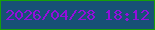文字の大きさ：3、枠の色：169f0a、背景の色：175176、文字の色：940edc 無料ブログパーツのブログ時計