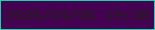 文字の大きさ：1、枠の色：16d7a5、背景の色：450253、文字の色：201d1a 無料ブログパーツのブログ時計