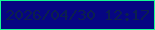 文字の大きさ：1、枠の色：16fa94、背景の色：060681、文字の色：0b1f4e 無料ブログパーツのブログ時計