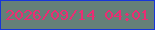 文字の大きさ：1、枠の色：1736d9、背景の色：658078、文字の色：eb2d73 無料ブログパーツのブログ時計