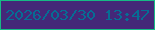 文字の大きさ：4、枠の色：17ba85、背景の色：442878、文字の色：066d94 無料ブログパーツのブログ時計