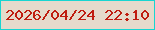 文字の大きさ：4、枠の色：17d5d1、背景の色：e5dacc、文字の色：bf1d11 無料ブログパーツのブログ時計