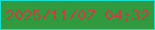 文字の大きさ：3、枠の色：17e0d1、背景の色：329a3e、文字の色：c7403f 無料ブログパーツのブログ時計