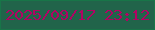 文字の大きさ：1、枠の色：187548、背景の色：21644a、文字の色：b10363 無料ブログパーツのブログ時計