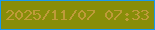文字の大きさ：4、枠の色：1899ef、背景の色：888d09、文字の色：be9b39 無料ブログパーツのブログ時計