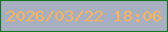 文字の大きさ：2、枠の色：197525、背景の色：a7afc0、文字の色：fbb359 無料ブログパーツのブログ時計