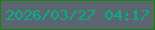 文字の大きさ：3、枠の色：198011、背景の色：5a656f、文字の色：01b188 無料ブログパーツのブログ時計