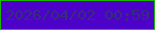 文字の大きさ：4、枠の色：19b602、背景の色：4d02ca、文字の色：352e7c 無料ブログパーツのブログ時計