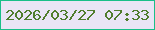 文字の大きさ：2、枠の色：19bf89、背景の色：e9e5f6、文字の色：507d2d 無料ブログパーツのブログ時計