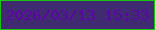 文字の大きさ：3、枠の色：19c30e、背景の色：402b70、文字の色：5e03a9 無料ブログパーツのブログ時計