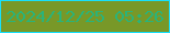 文字の大きさ：5、枠の色：19dffa、背景の色：789828、文字の色：2ab37a 無料ブログパーツのブログ時計