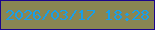 文字の大きさ：1、枠の色：1a048d、背景の色：898653、文字の色：189fe9 無料ブログパーツのブログ時計