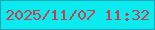 文字の大きさ：1、枠の色：1aa5b9、背景の色：09ebef、文字の色：c83e4a 無料ブログパーツのブログ時計
