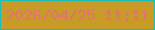 文字の大きさ：2、枠の色：1abdb8、背景の色：c79b26、文字の色：e57178 無料ブログパーツのブログ時計
