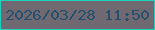 文字の大きさ：4、枠の色：1ad2be、背景の色：716971、文字の色：27506e 無料ブログパーツのブログ時計