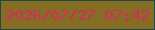 文字の大きさ：1、枠の色：1b4b46、背景の色：856e23、文字の色：d62a61 無料ブログパーツのブログ時計