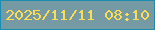 文字の大きさ：3、枠の色：1b8db0、背景の色：769aa3、文字の色：fcdc52 無料ブログパーツのブログ時計
