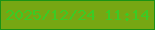 文字の大きさ：5、枠の色：1b9315、背景の色：76a713、文字の色：3bcb24 無料ブログパーツのブログ時計