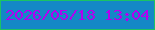 文字の大きさ：2、枠の色：1bc364、背景の色：1488c6、文字の色：b300f0 無料ブログパーツのブログ時計