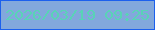 文字の大きさ：1、枠の色：1c60ed、背景の色：82a8dc、文字の色：59d3b6 無料ブログパーツのブログ時計