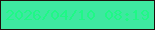 文字の大きさ：1、枠の色：1e0e0a、背景の色：3ee8a0、文字の色：1ff886 無料ブログパーツのブログ時計