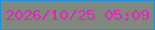 文字の大きさ：1、枠の色：1e91de、背景の色：7f897e、文字の色：eb1ebf 無料ブログパーツのブログ時計