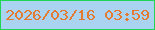 文字の大きさ：1、枠の色：1ed654、背景の色：aad3f2、文字の色：e27a32 無料ブログパーツのブログ時計