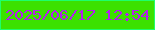 文字の大きさ：2、枠の色：1eff6b、背景の色：3ce100、文字の色：b51ef1 無料ブログパーツのブログ時計