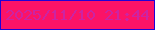 文字の大きさ：4、枠の色：1f02d6、背景の色：fb1367、文字の色：cc23a4 無料ブログパーツのブログ時計
