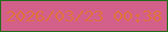 文字の大きさ：1、枠の色：206c1b、背景の色：d2608a、文字の色：e0713f 無料ブログパーツのブログ時計