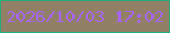 文字の大きさ：5、枠の色：20af7a、背景の色：918066、文字の色：a666f3 無料ブログパーツのブログ時計