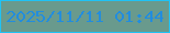 文字の大きさ：3、枠の色：20c2f5、背景の色：699a8d、文字の色：228dde 無料ブログパーツのブログ時計