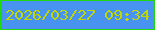 文字の大きさ：4、枠の色：20d910、背景の色：4893f0、文字の色：c0d700 無料ブログパーツのブログ時計